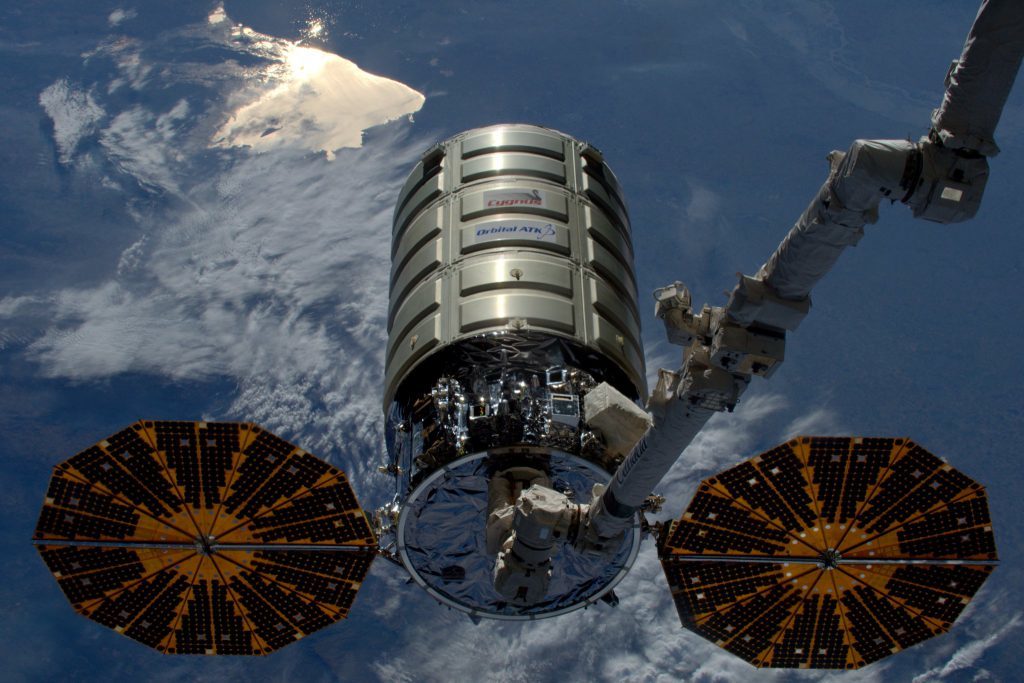 Cygnus leaves space station and conducts NASA fire experiment in microgravity 